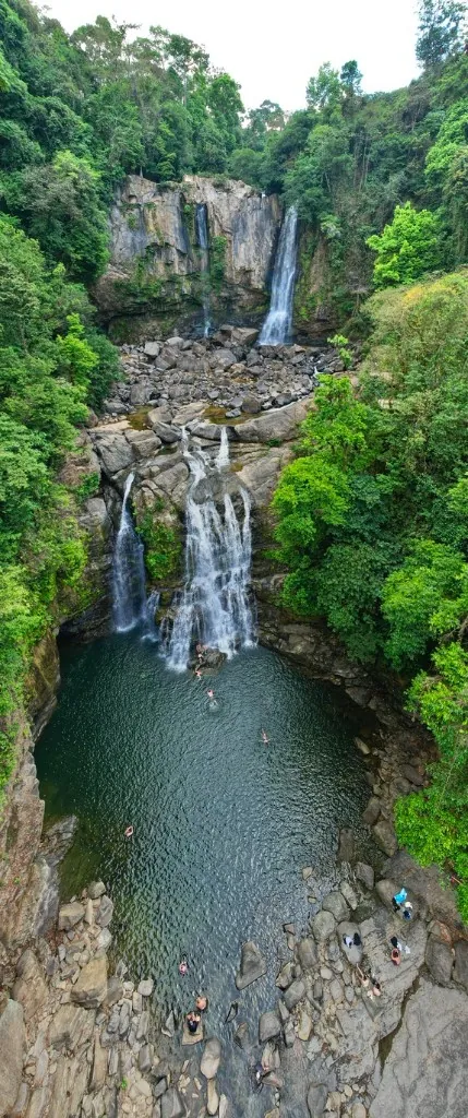 Waterfall in the jungle, Costa Rica
