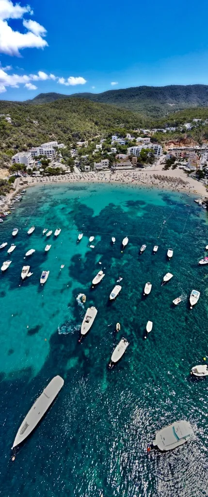 Cove full of boats, Ibiza