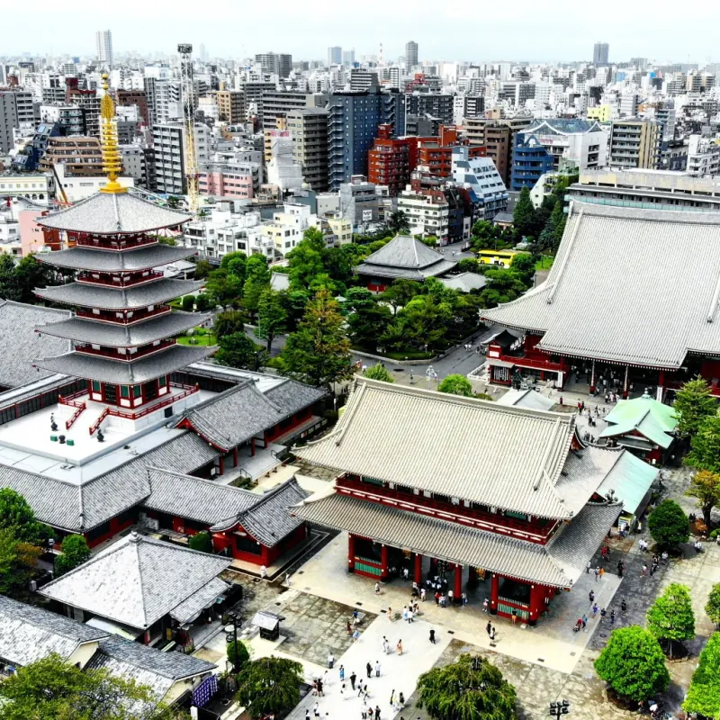 Sensō-ji temple, Asakusa, Tokyo