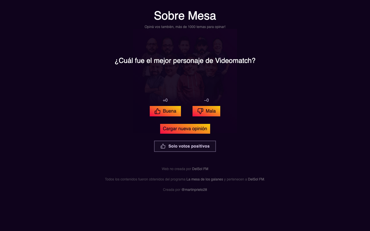 Sobremesa